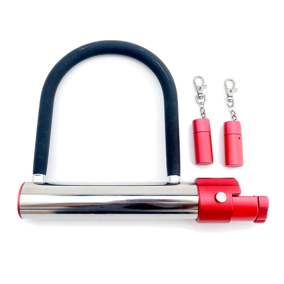 V.2 Bicycle U-Lock - RED